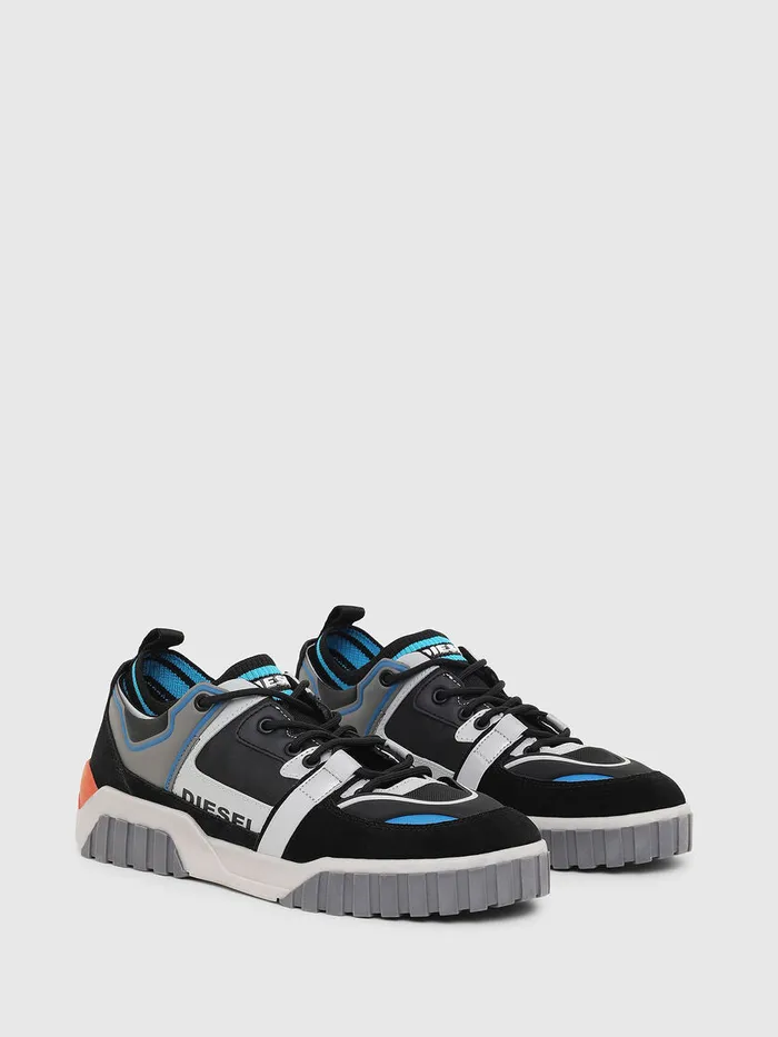 Diesel Sneakers Mens SRUA SL LOW Black Cheap On Sale