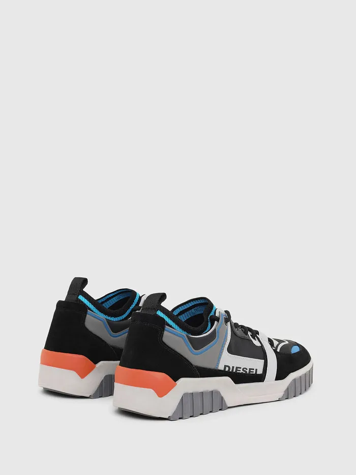 Diesel Sneakers Mens SRUA SL LOW Black Cheap On Sale