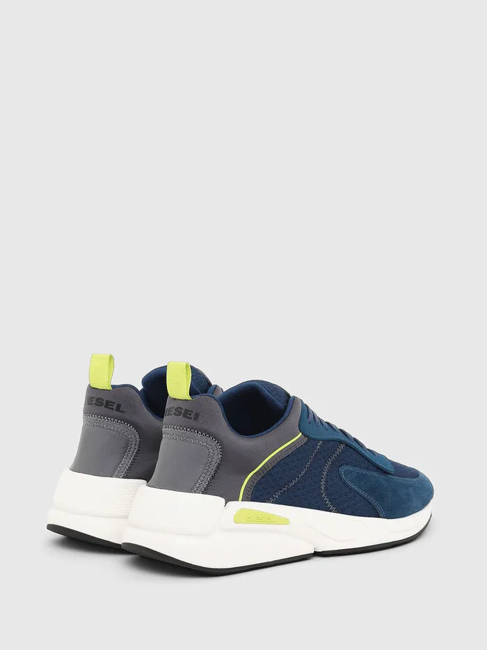 Diesel Sneakers Mens SSERENDIPITY LOW BlueGrey On Sale