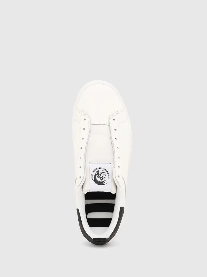 Diesel Sneakers Womens SCLEVER SO W WhiteBlack Gift for Friend