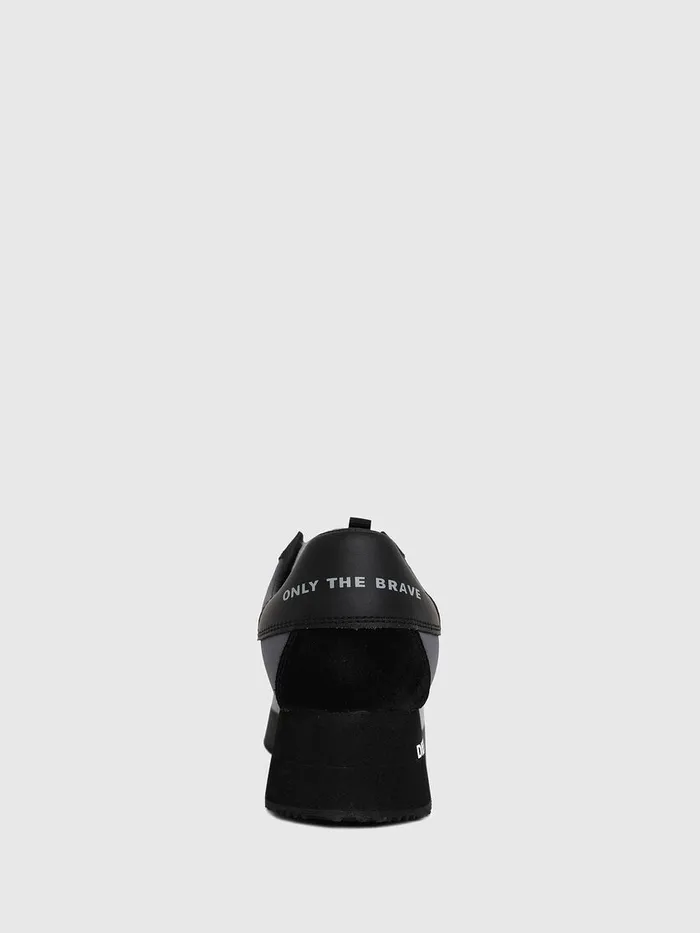 Diesel Sneakers Womens SPYAVE WEDGE BlueBlack Online