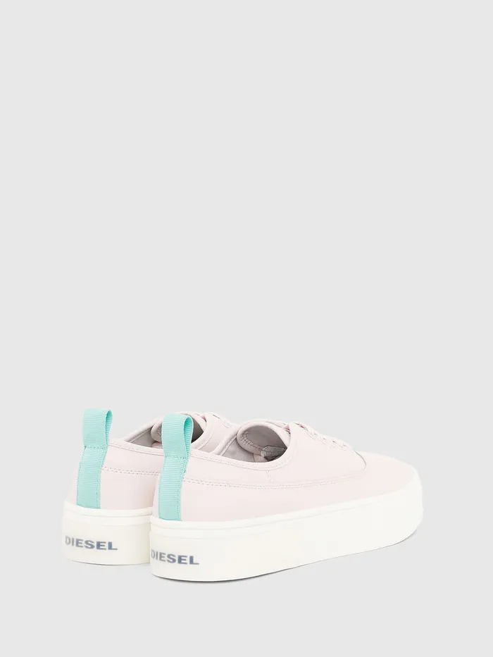 Diesel Sneakers Womens SVANEELA LOW Pink Cheap On Sale
