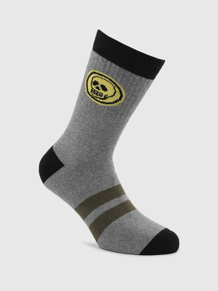 Diesel Socks Mens SKMRAY Grey Online