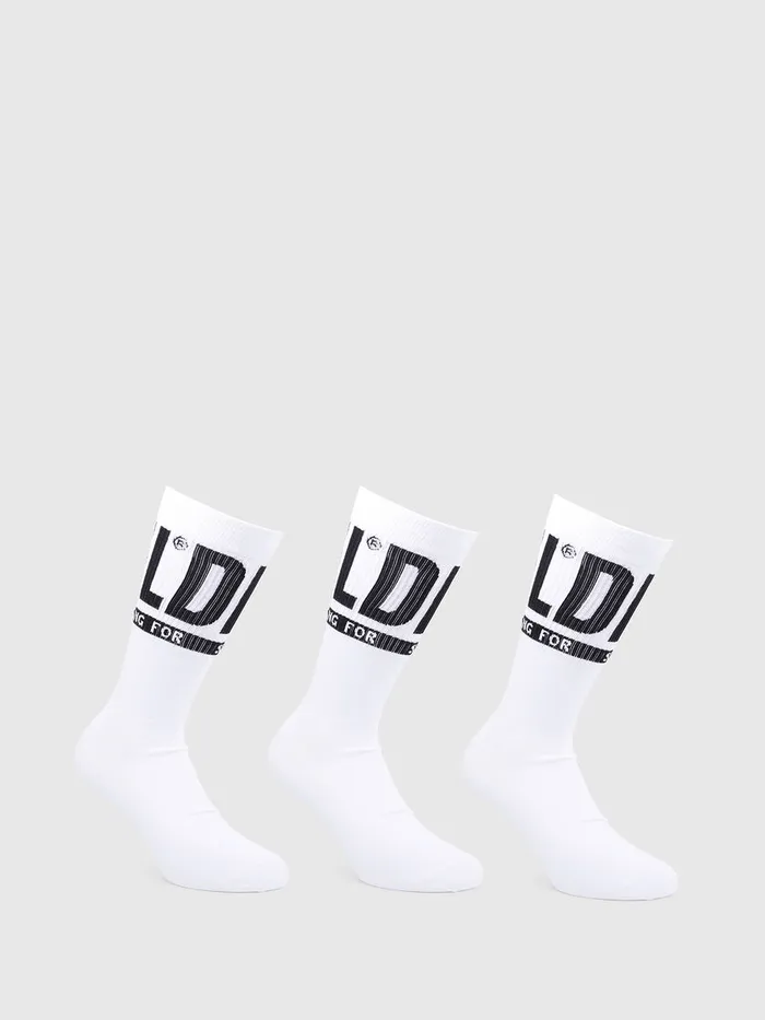 Diesel Socks Mens SKMRAYTHREEPACK White Gift for Friend
