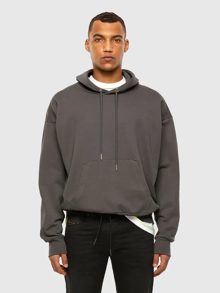 Diesel Sweaters Mens SALBYCOPYJ1 Dark grey Gift for Friend