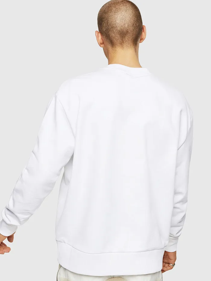 Diesel Sweaters Mens SBAYCOPY White Gift for Friend