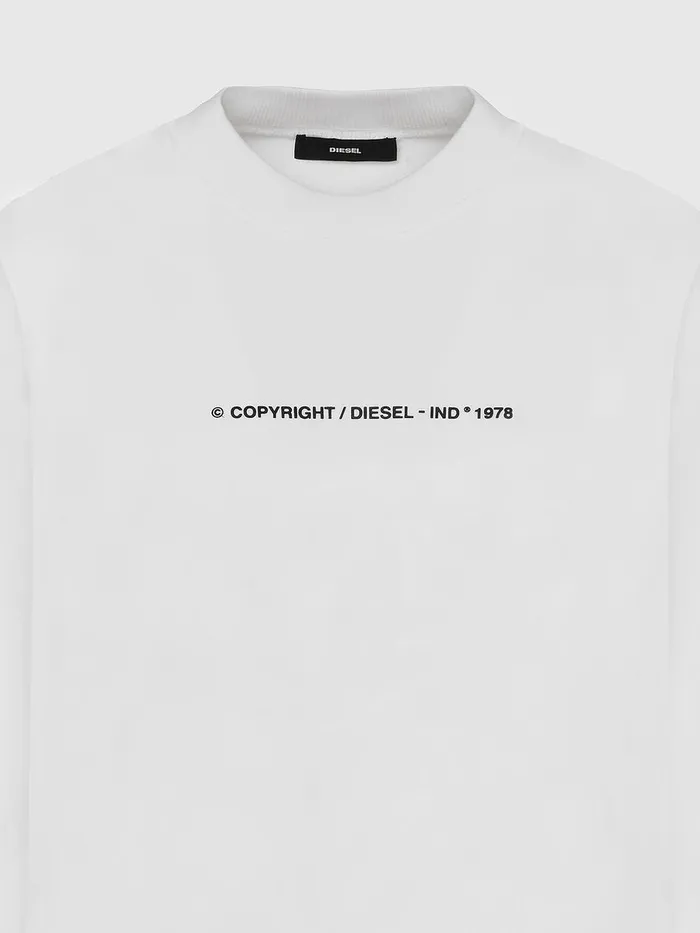 Diesel Sweaters Mens SBIAYCOPY White On Sale