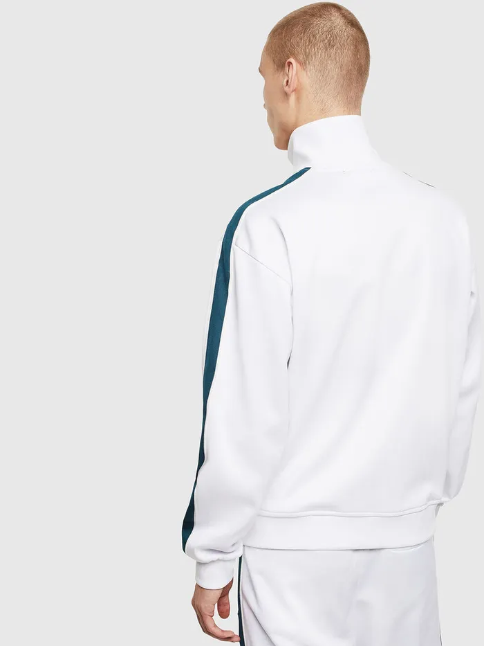 Diesel Sweaters Mens SCORTESS WhiteGreen Gift Ideas
