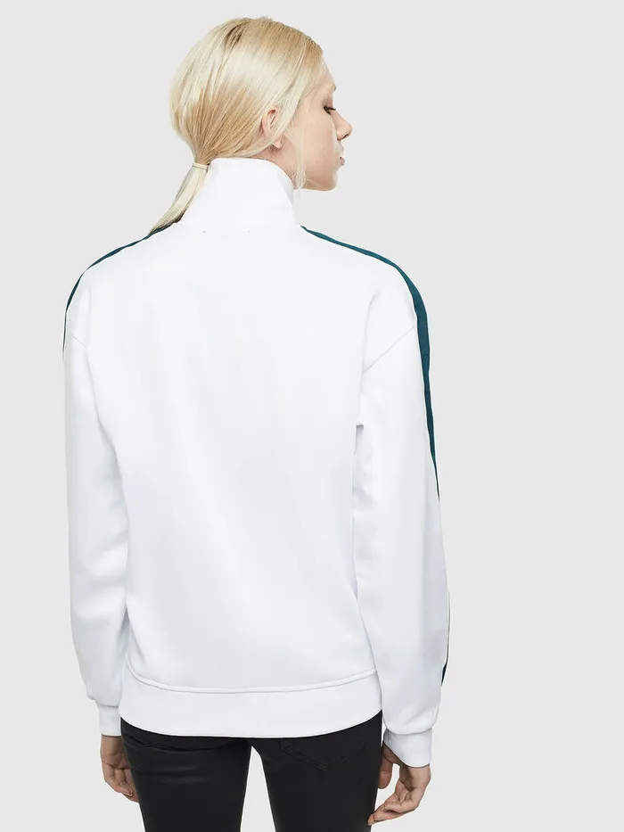 Diesel Sweaters Mens SCORTESS WhiteGreen Gift Ideas