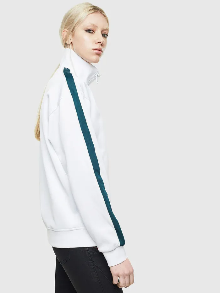 Diesel Sweaters Mens SCORTESS WhiteGreen Gift Ideas