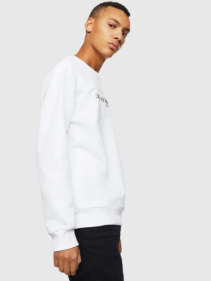 Diesel Sweaters Mens SCORY White Gift for Friend