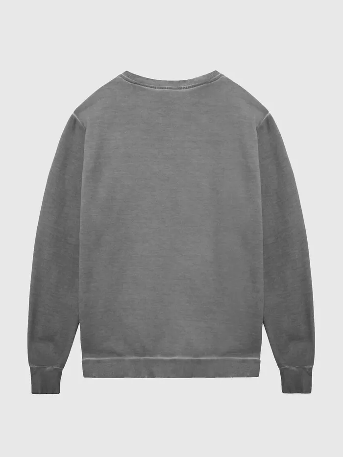 Diesel Sweaters Mens SGIRDIVISIONLOGO Grey Casaul