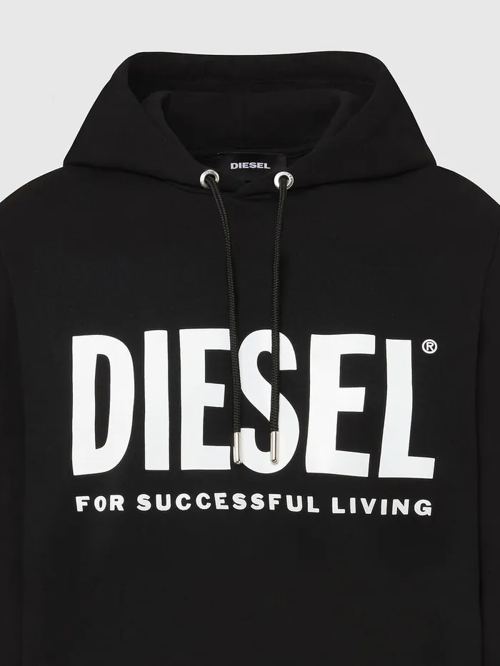 Diesel Sweaters Mens SGIRHOODDIVISION Black Near Me