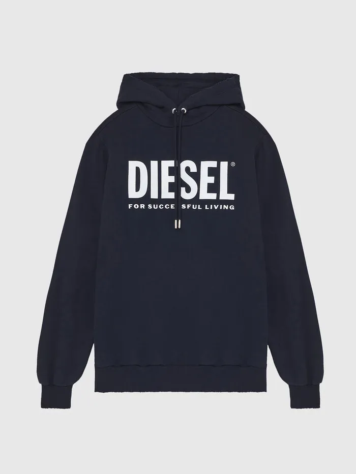 Diesel Sweaters Mens SGIRHOODDIVISION Dark Blue Gift Ideas