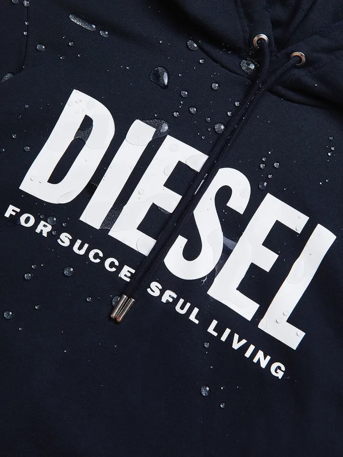 Diesel Sweaters Mens SGIRHOODDIVISION Dark Blue Gift Ideas
