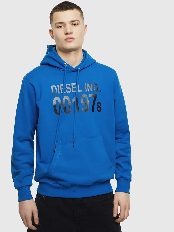 Diesel Sweaters Mens SGIRKHOOD Blue Online