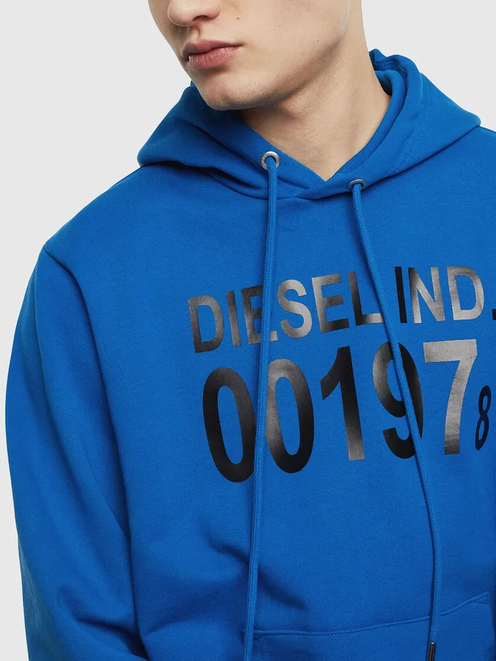 Diesel Sweaters Mens SGIRKHOOD Blue Online
