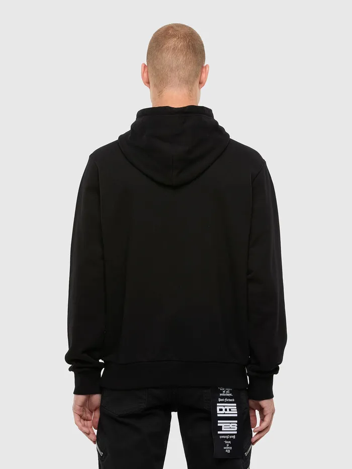 Diesel Sweaters Mens SGIRKHOODN1 Black Popular