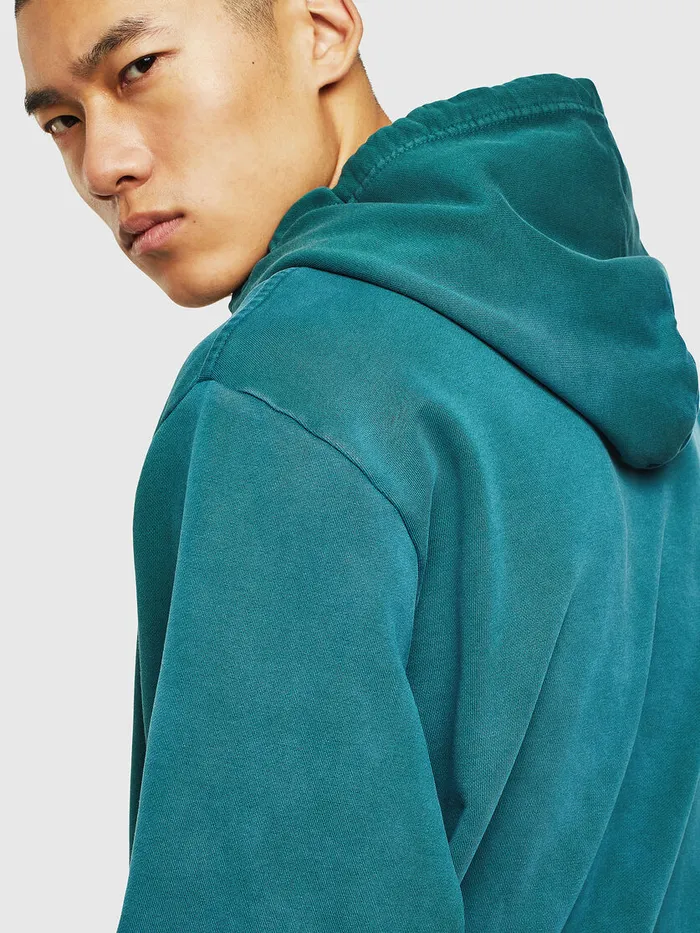 Diesel Sweaters Mens SGIRKHOODSUN Dark Green Online