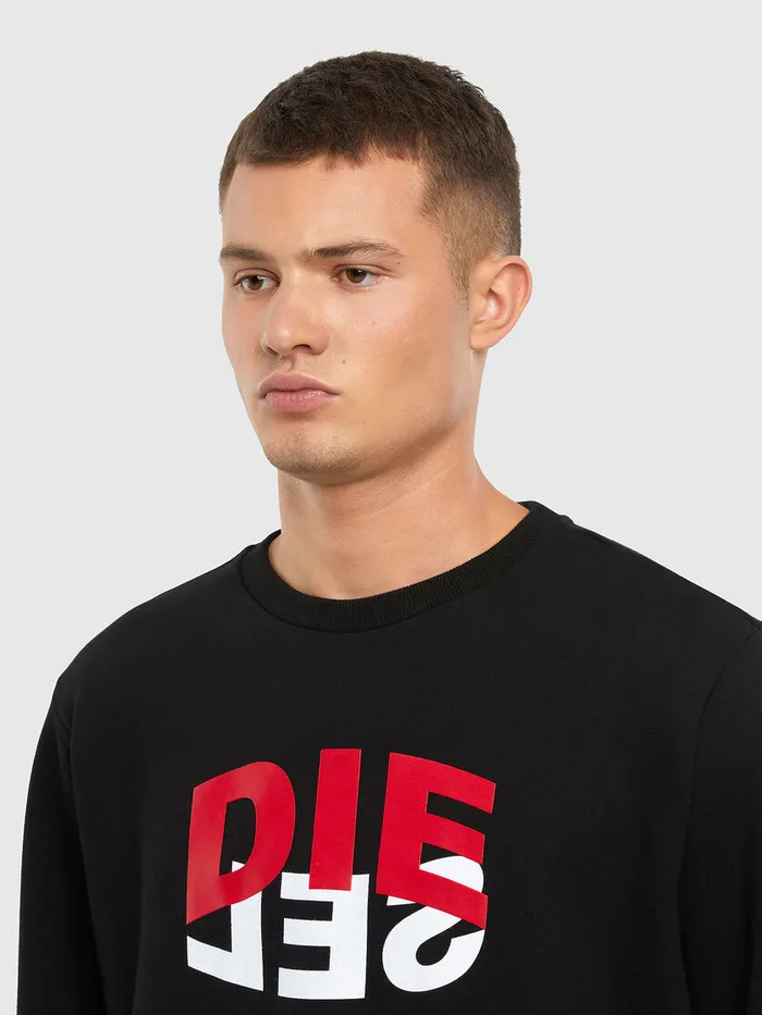 Diesel Sweaters Mens SGIRKN80 Black Gift Ideas