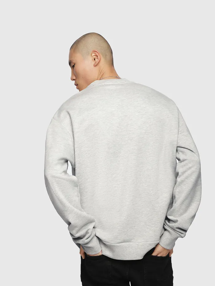 Diesel Sweaters Mens SLINK Light Grey Online