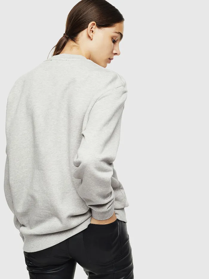 Diesel Sweaters Mens SLINK Light Grey Online