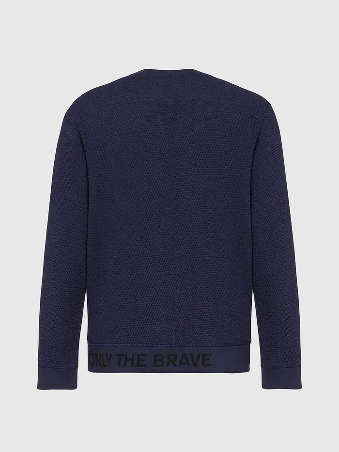 Diesel Sweaters Mens SPEWTER Dark Blue On Sale