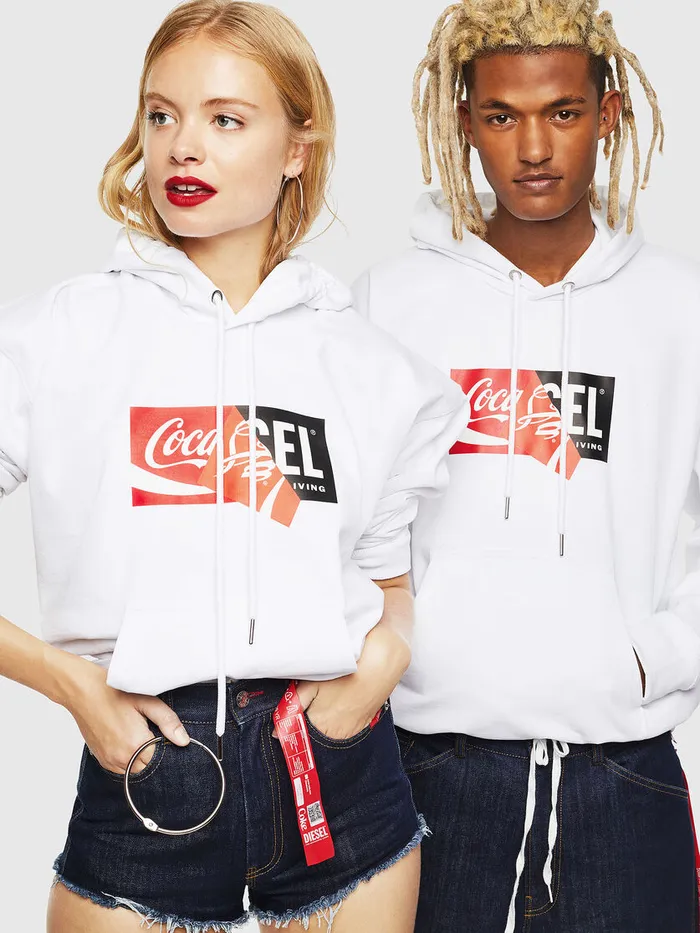 Diesel Sweaters Womens CCSALBYCOLA White Gift for Friend