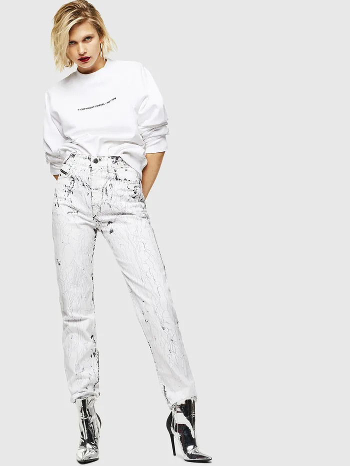 Diesel Sweaters Womens FANGCOPY White Gift 4 You