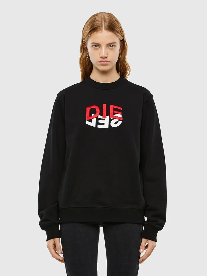 Diesel Sweaters Womens FANGV41 Black Near Me