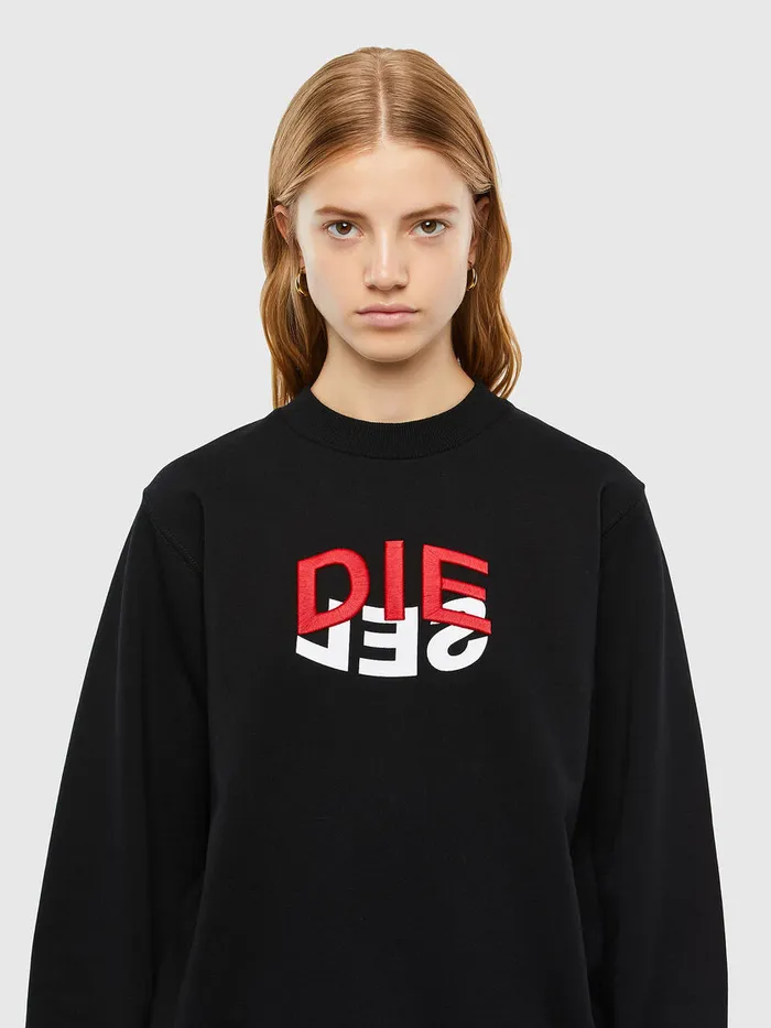 Diesel Sweaters Womens FANGV41 Black Near Me