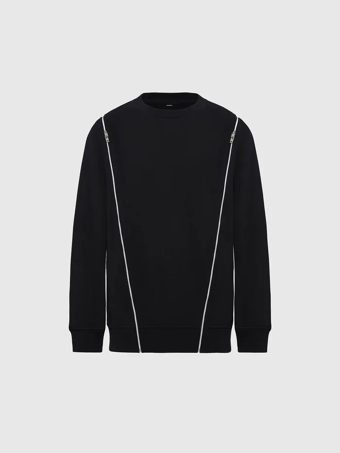 Diesel Sweaters Womens FGEORGIA Black Cheap On Sale