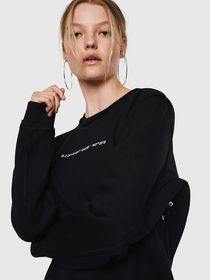 Diesel Sweaters Womens FLYANYF Black Gift for Friend