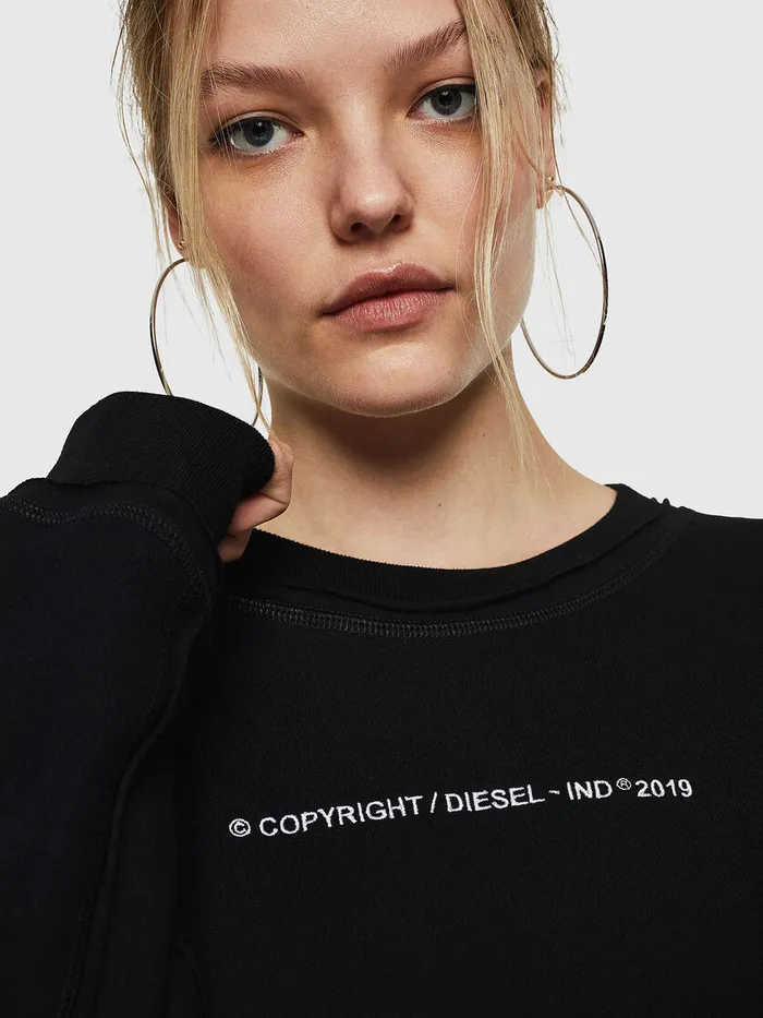 Diesel Sweaters Womens FLYANYF Black Gift for Friend