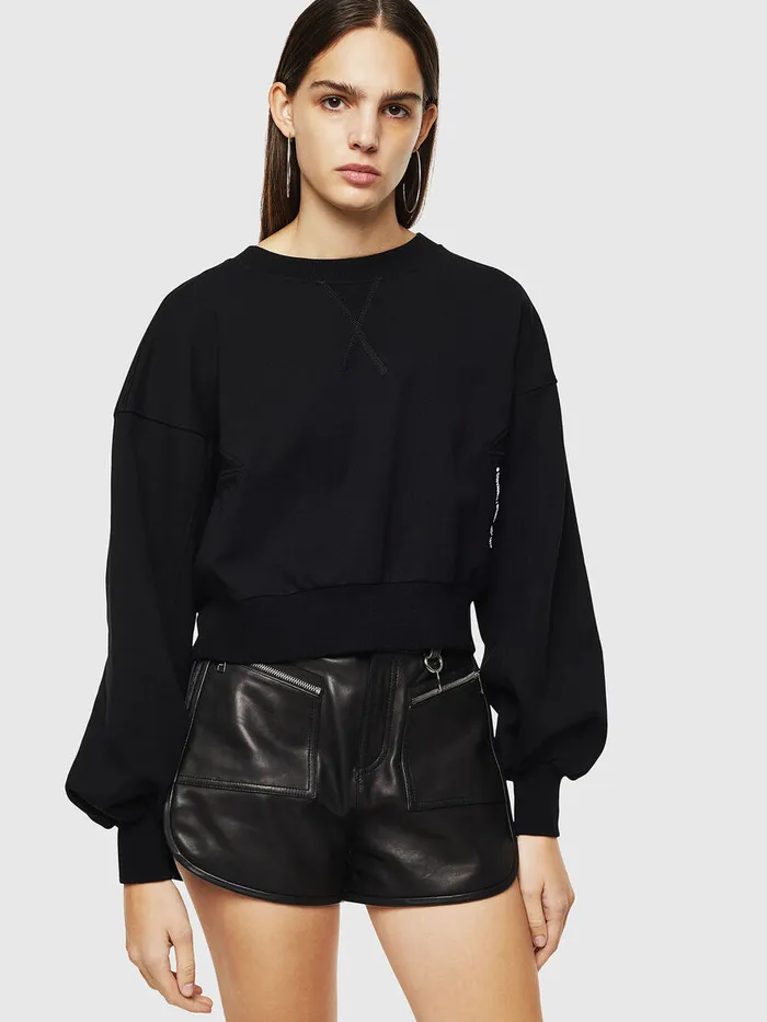 Diesel Sweaters Womens FMONDY Black Online