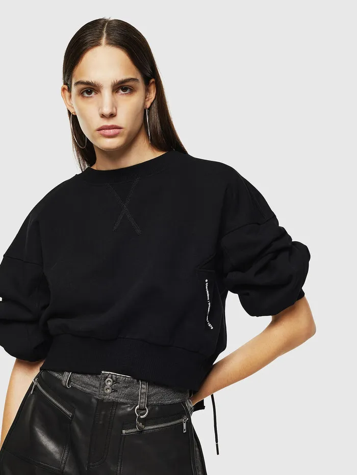 Diesel Sweaters Womens FMONDY Black Online