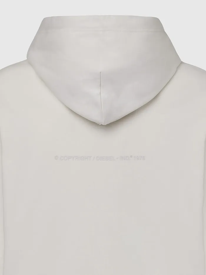 Diesel Sweaters Womens SGIRKHOODX1 White Gift Ideas