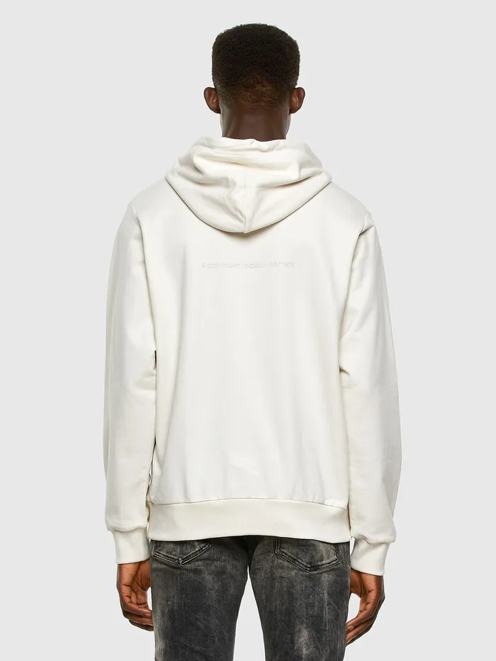 Diesel Sweaters Womens SGIRKHOODX1 White Gift Ideas