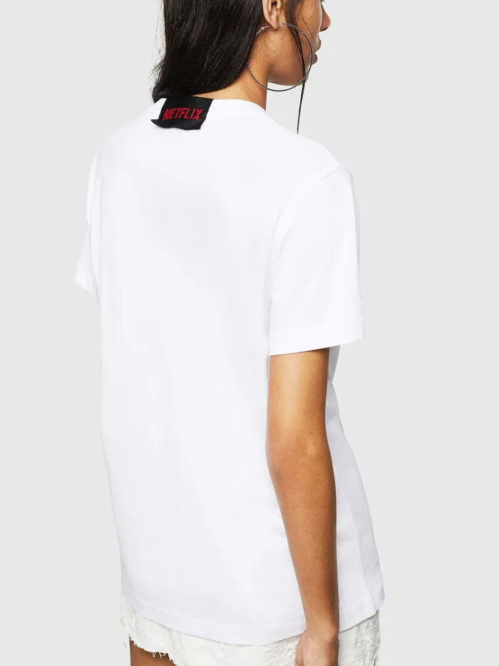 Diesel Tshirts and Tops Womens LCPTDIEGOBOGOTA White Casaul