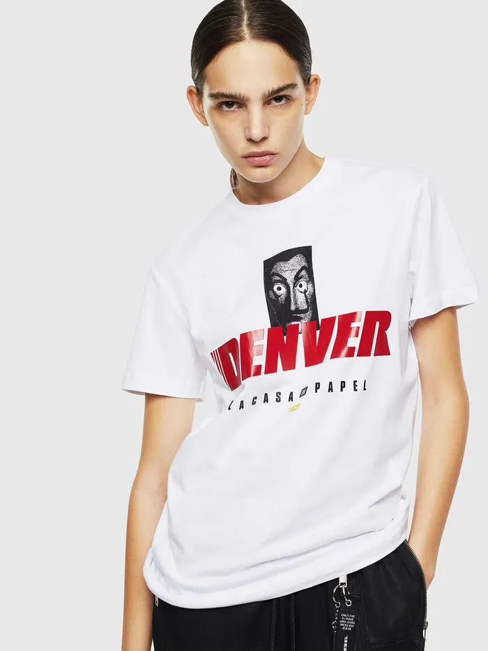 Diesel Tshirts and Tops Womens LCPTDIEGODENVER White Near Me