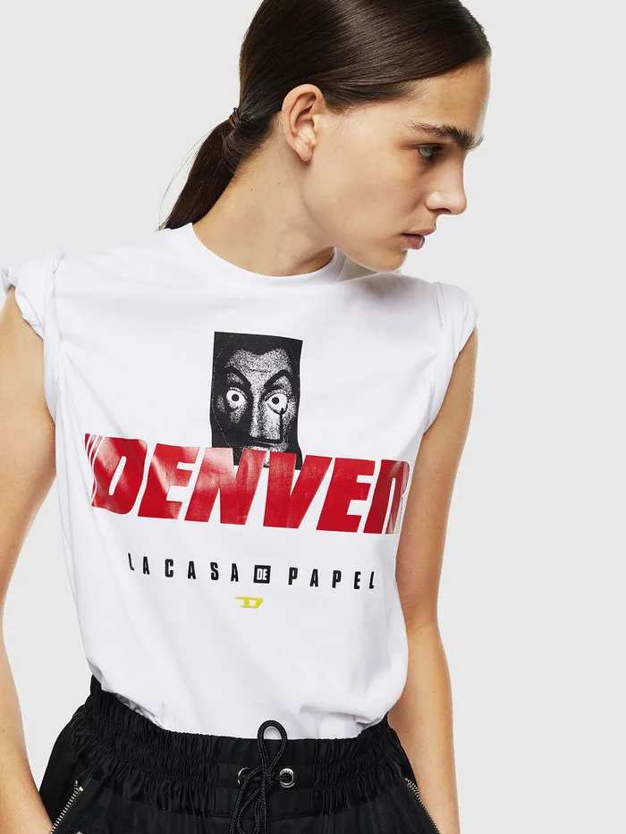 Diesel Tshirts and Tops Womens LCPTDIEGODENVER White Near Me