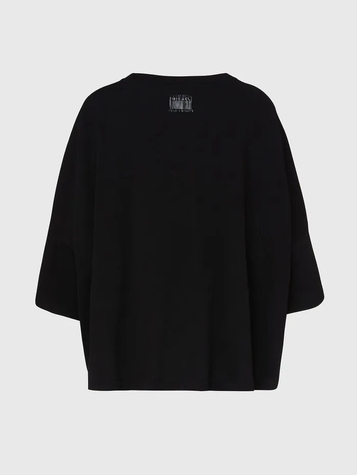 Diesel Tshirts and Tops Womens TCRAMBLE Black On Sale
