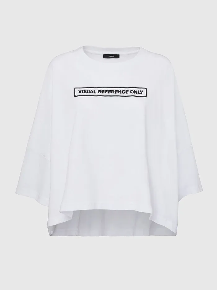 Diesel Tshirts and Tops Womens TCRAMBLE White Online