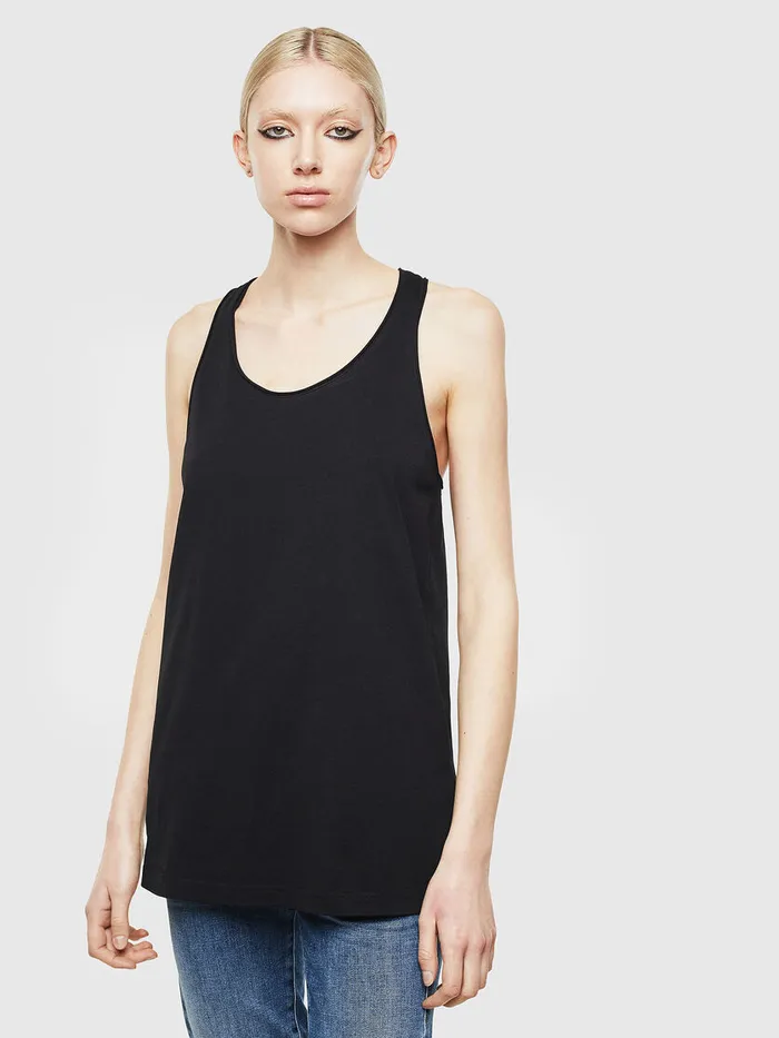 Diesel Tshirts and Tops Womens TKELLYB Black Gift Ideas