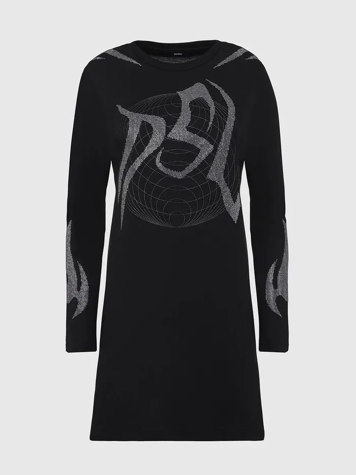 Diesel Tshirts and Tops Womens TROSSINA Black Popular