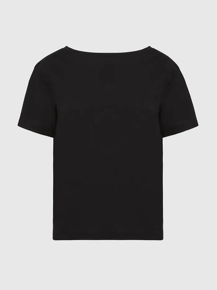 Diesel Tshirts and Tops Womens TRYLY Black Casaul