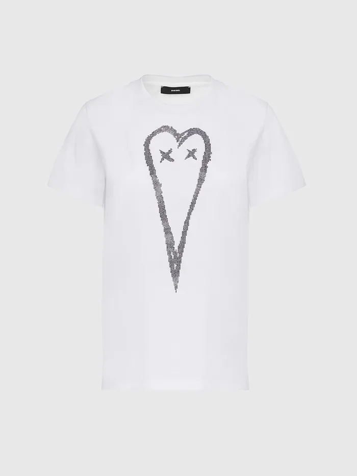 Diesel Tshirts and Tops Womens TSILYE53 White For Sale