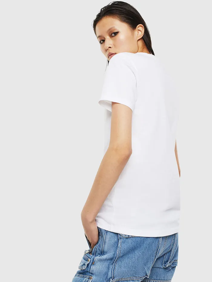 Diesel Tshirts and Tops Womens TSILYS2 White Gift Ideas