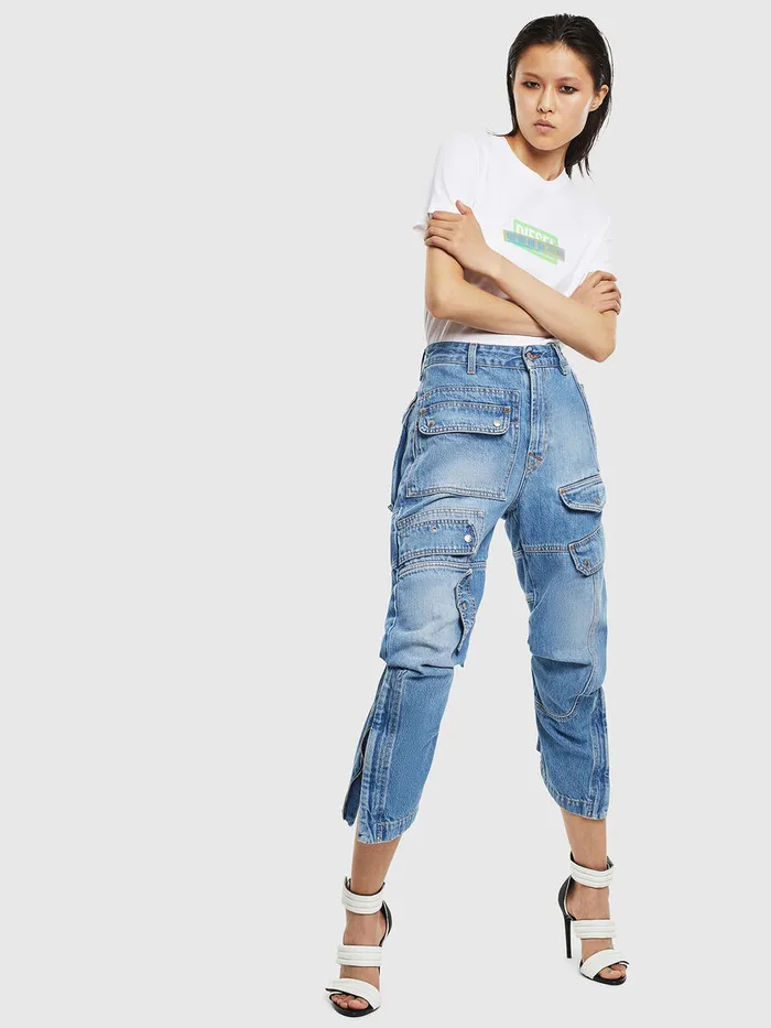 Diesel Tshirts and Tops Womens TSILYS2 White Gift Ideas