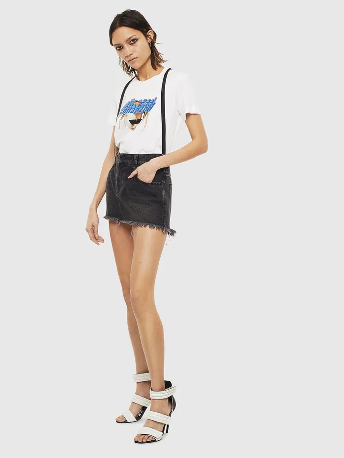 Diesel Tshirts and Tops Womens TSILYS3 White Popular